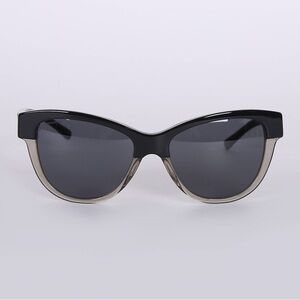 Burberry Bicolor Cat Eye Sunglasses in Black included Burberry Sunglasses Case
